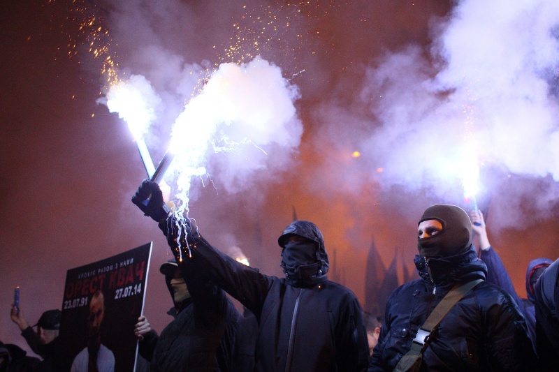 "Марш нації" у Києві: активісти зажадали відмовитися від виборів на Донбасі